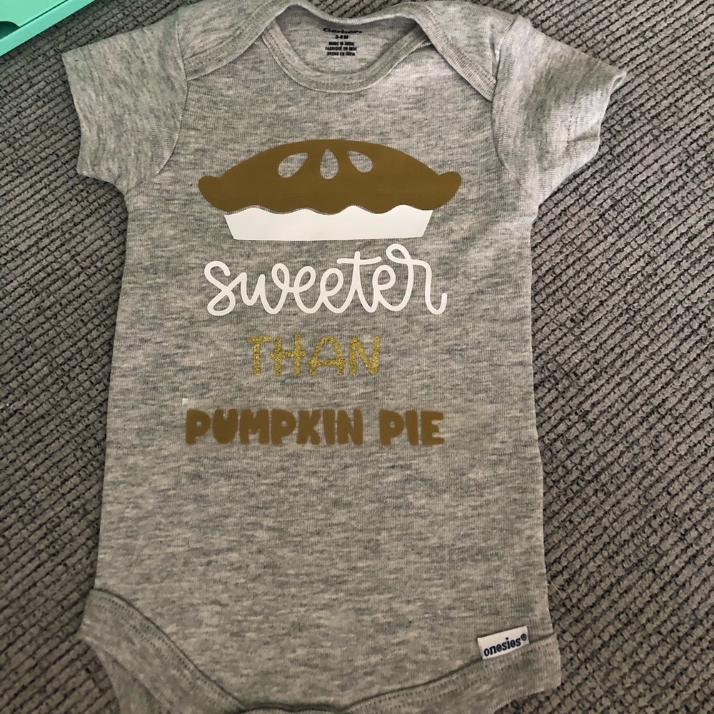 Thanksgiving onsie